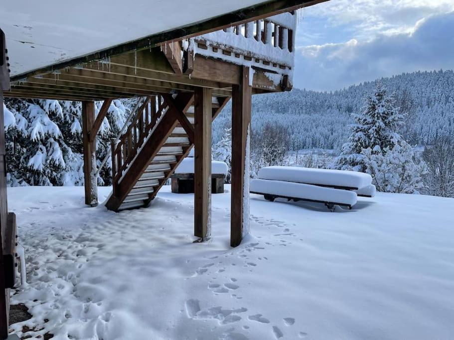 Chalet Situe Au Grand Valtin Villa Ban-sur-Meurthe-Clefcy ภายนอก รูปภาพ