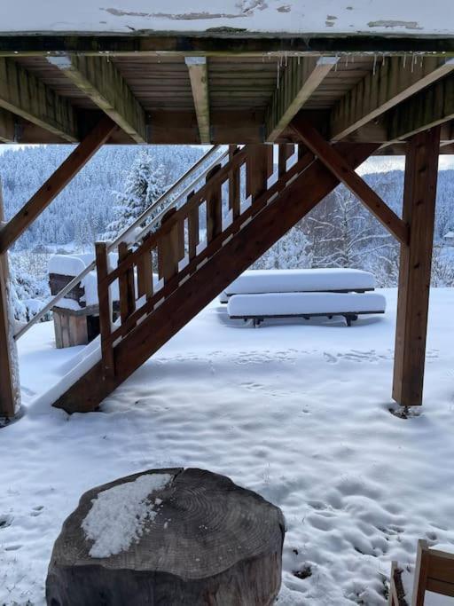 Chalet Situe Au Grand Valtin Villa Ban-sur-Meurthe-Clefcy ภายนอก รูปภาพ